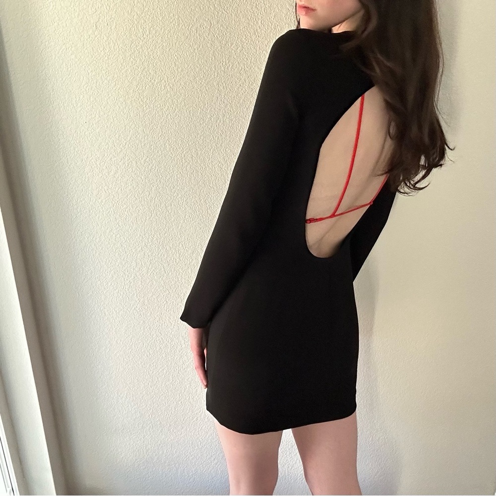 NWT Alexander Wang Open Back Strappy Mini Dress